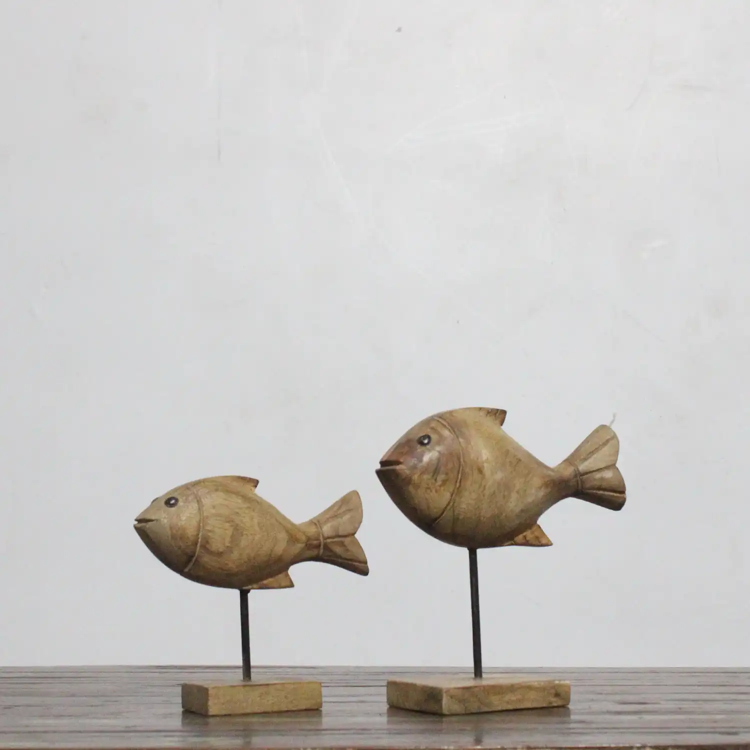Wooden Fish Set/2 - popular handicrafts